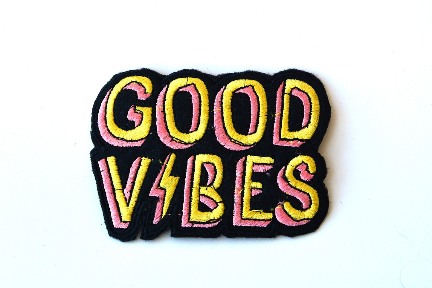 Good Vibes - Iron On Patch