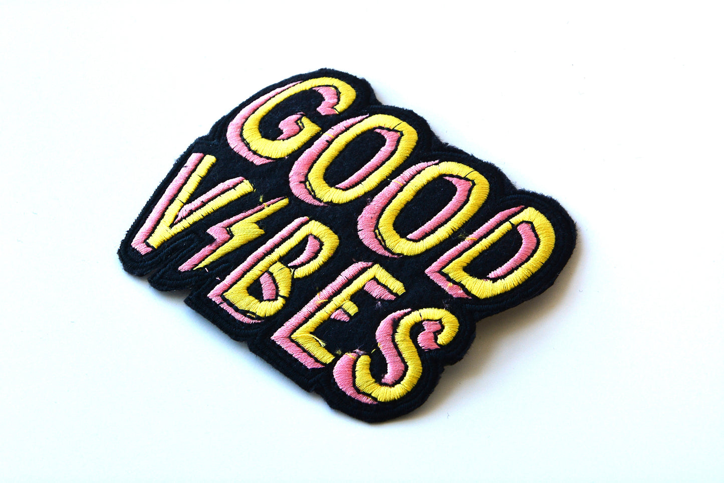 Good Vibes - Iron On Patch