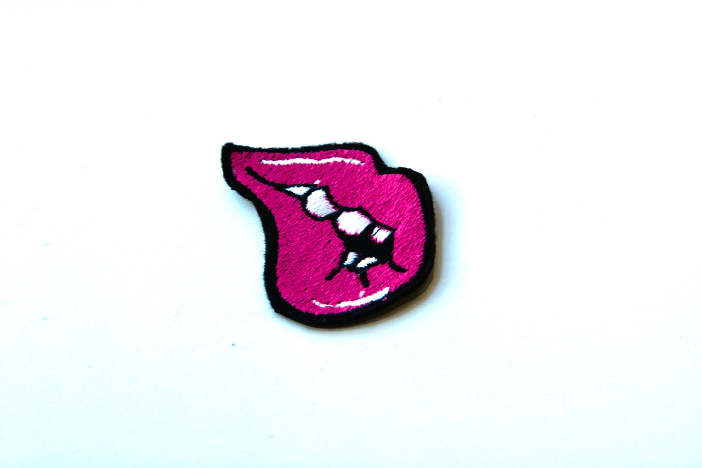 Lip Bite - Iron On Patch