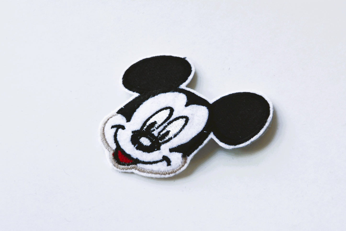 Mickey Face - Iron On Patch