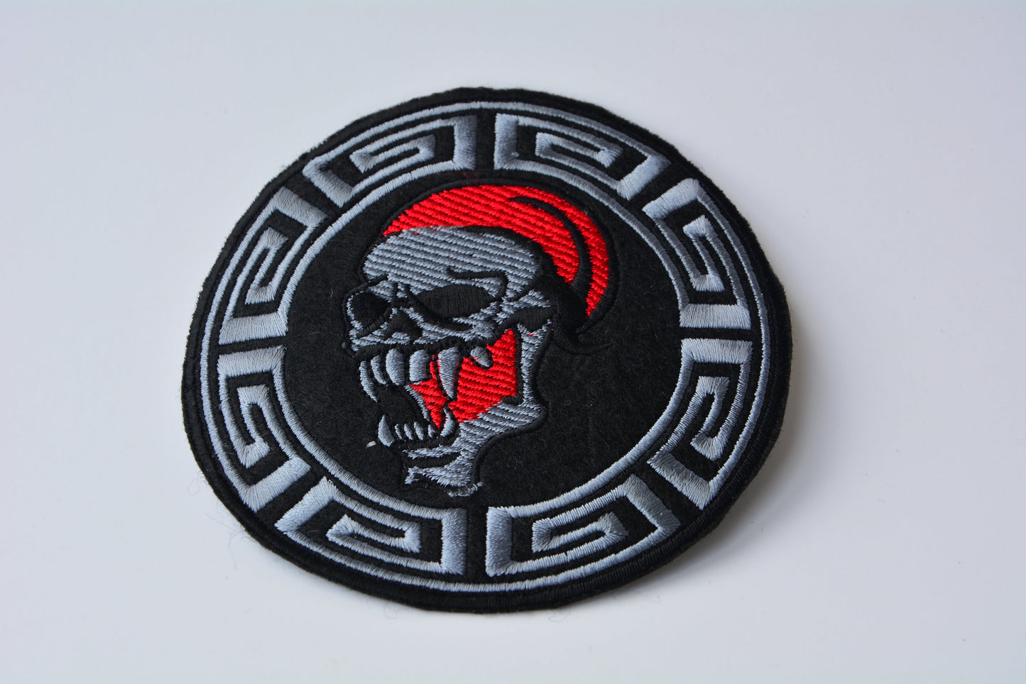 Abstract Cool Skull - Iron On Patch