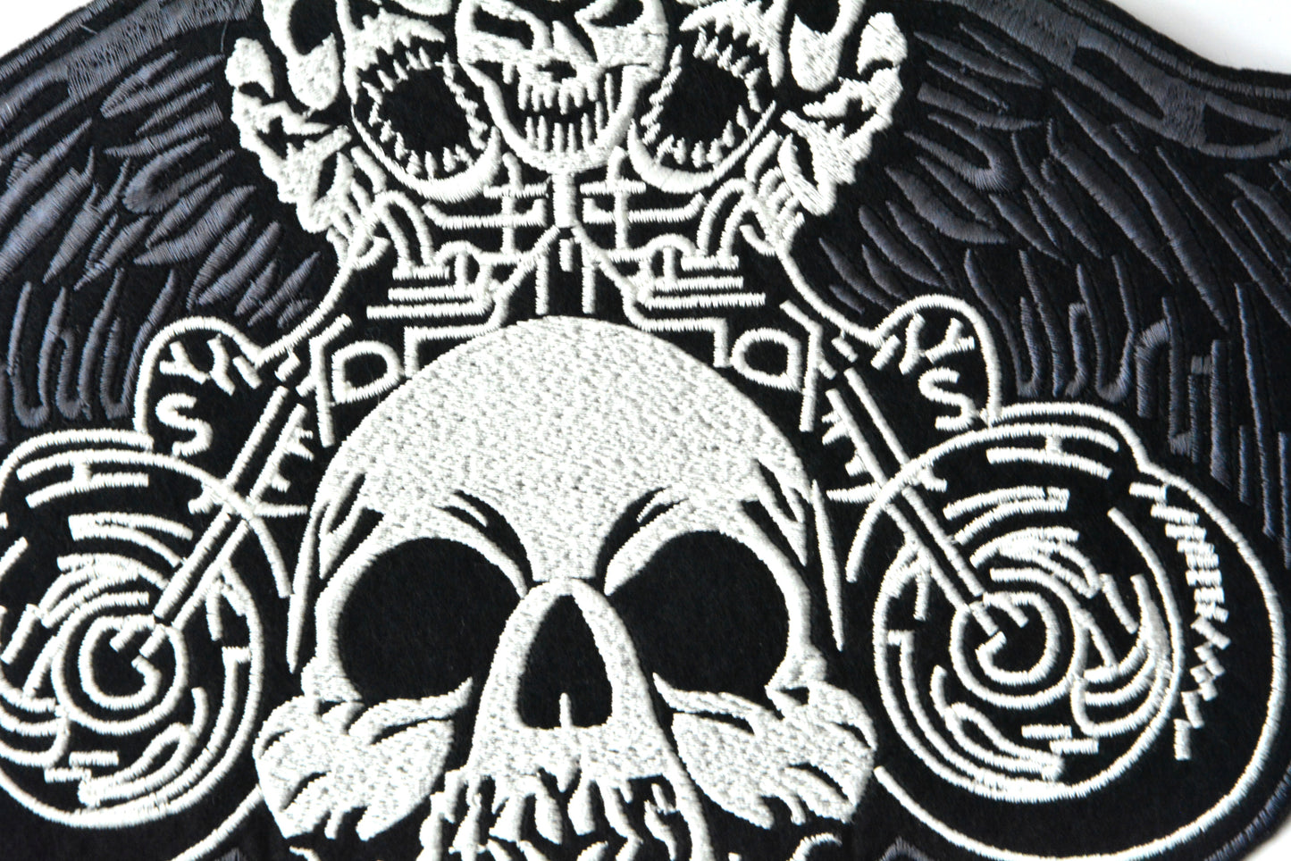 Everything Skull - Iron On Patch