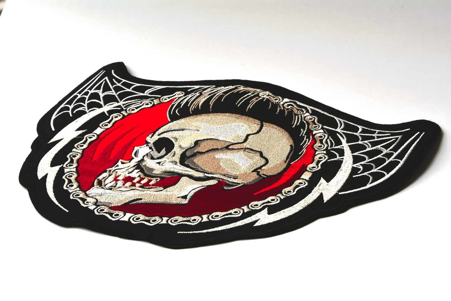 Skull Spider Detail - Iron On Patch
