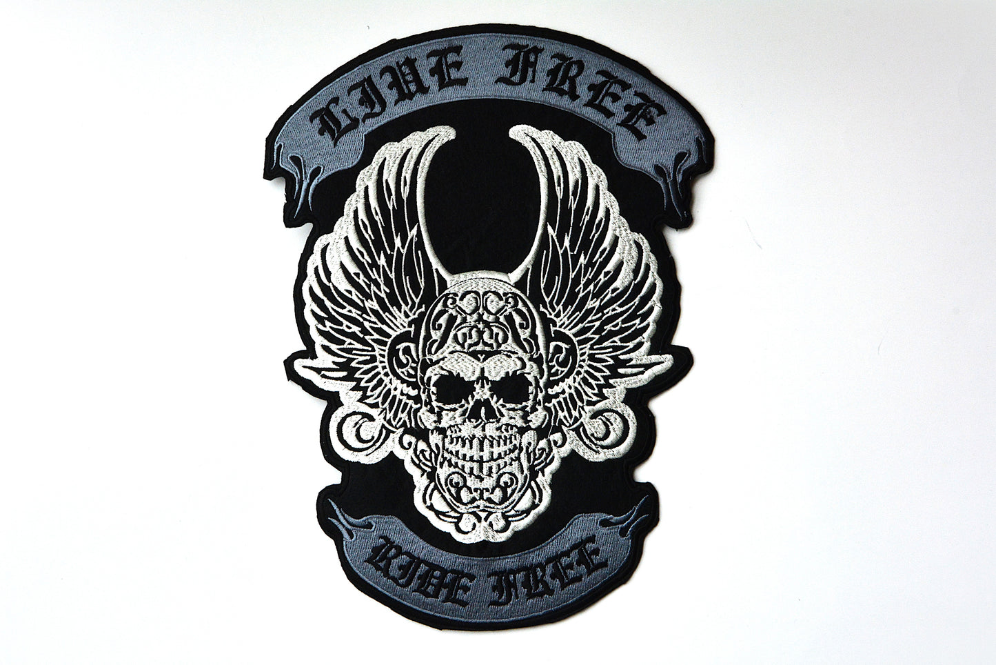 Ride Free Live Free - Iron On Patch