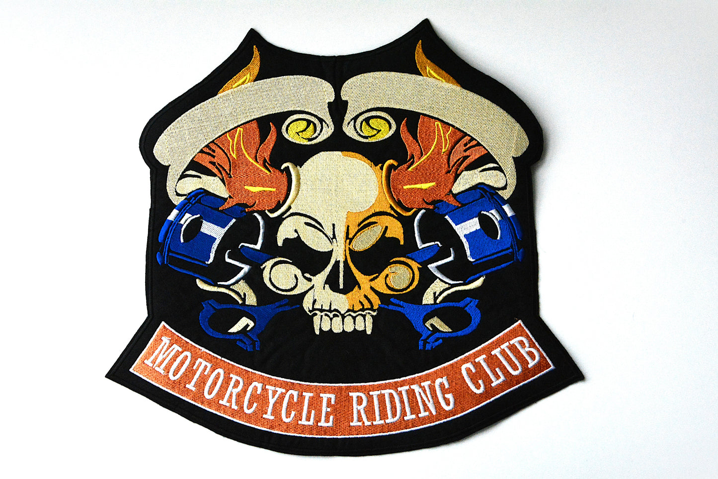 Motorcycle Riding Club - Iron On Patch