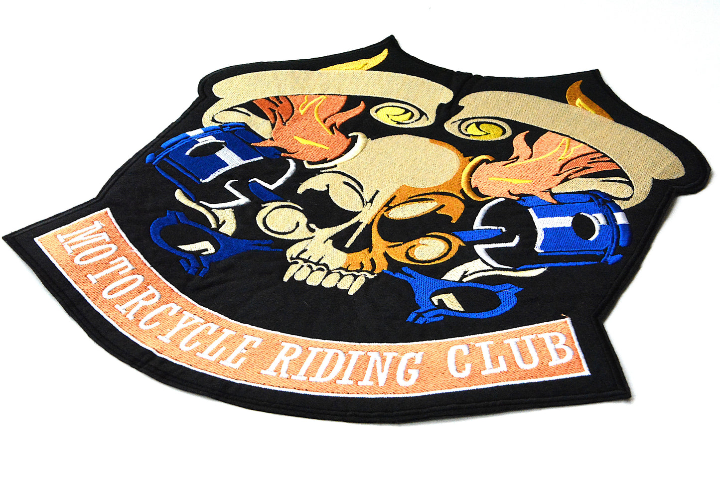 Motorcycle Riding Club - Iron On Patch