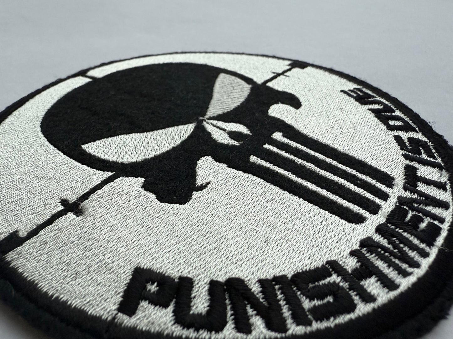 Punishment Is Due Sticker - Iron On Patch