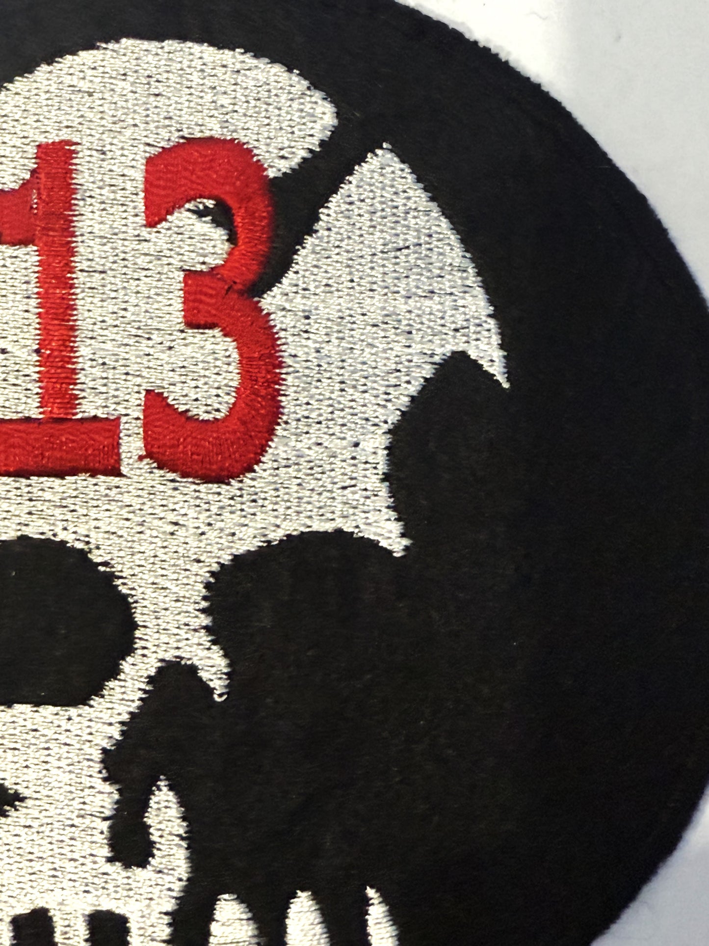 Skull 13 - Iron On Patch