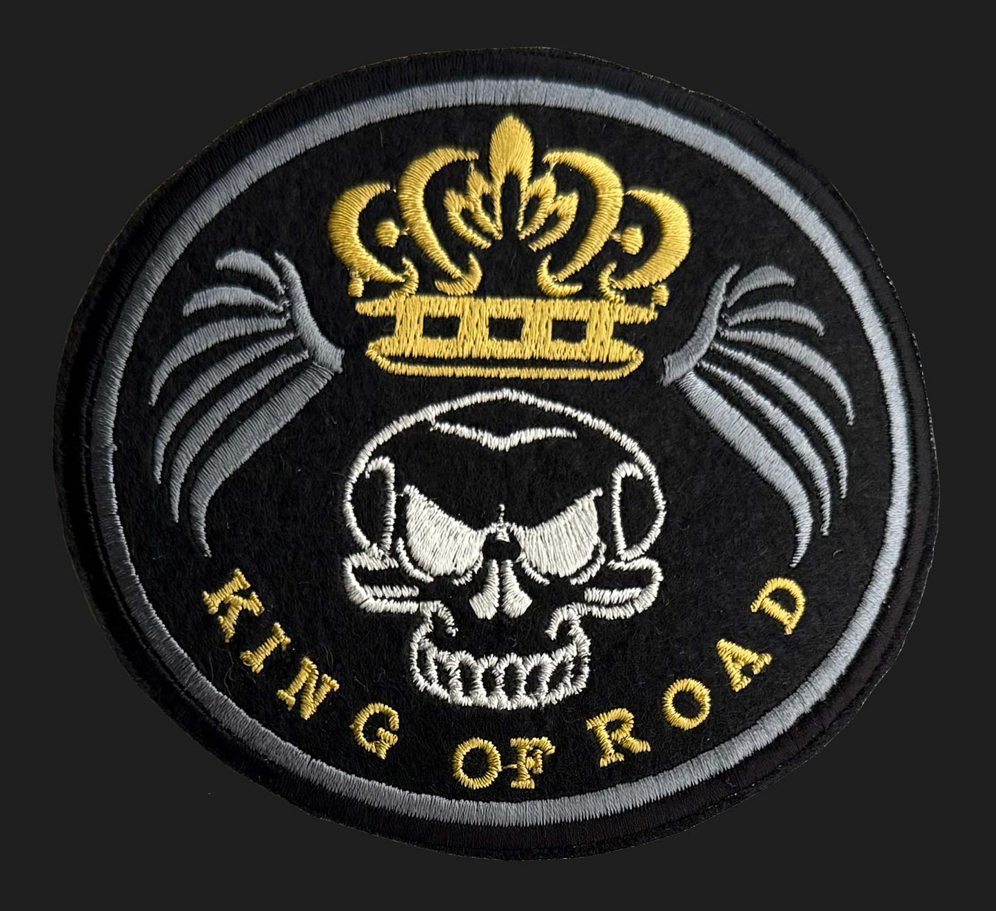 King Of Road - Iron On Patch