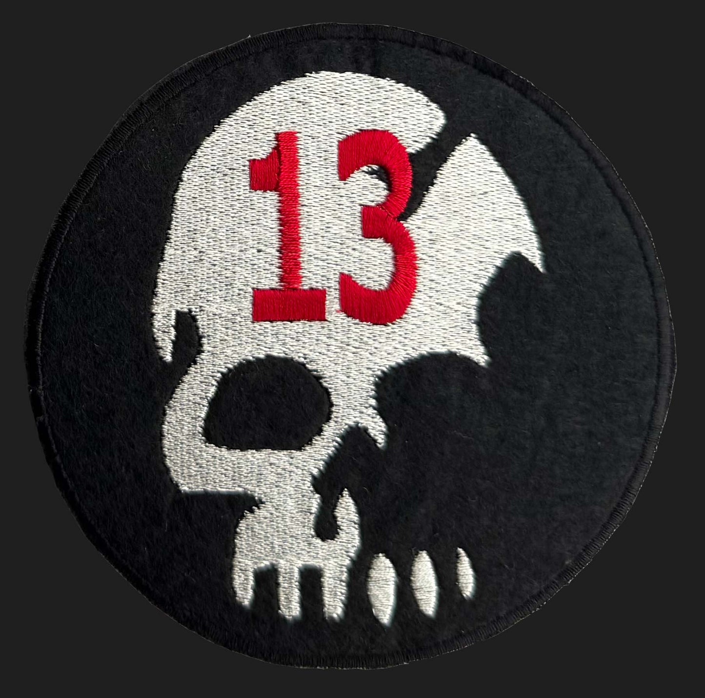 Skull 13 - Iron On Patch