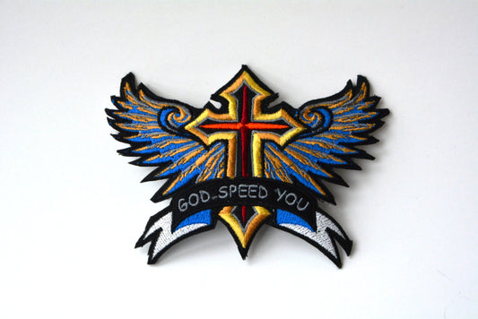 Blessed - Iron On Patch