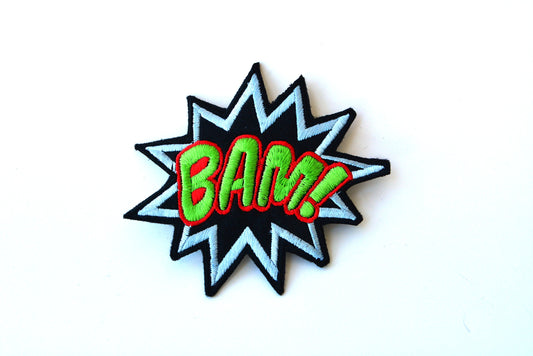 BAM! - Iron On Patch