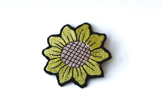 Sunflower - Iron On Patch