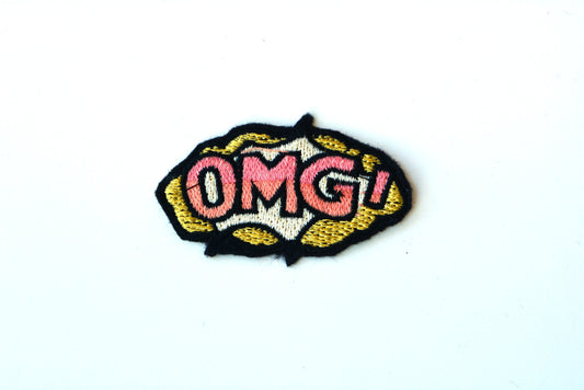 O.M.G - Iron On Patch