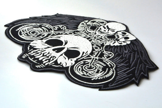 Everything Skull - Iron On Patch