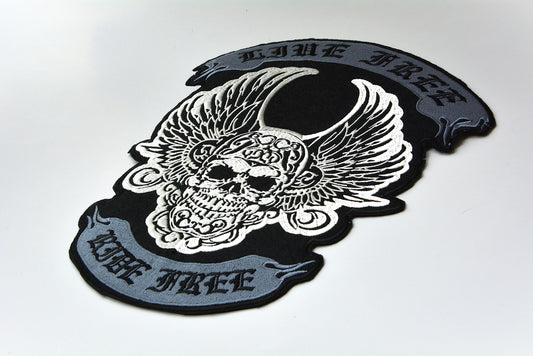 Ride Free Live Free - Iron On Patch
