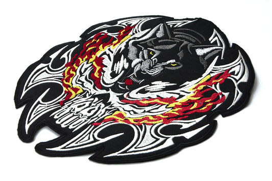Dangerous Wolf - Iron On Patch