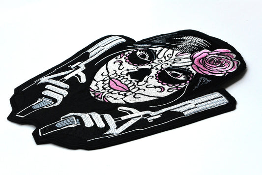 Goth Girl - Iron On Patch