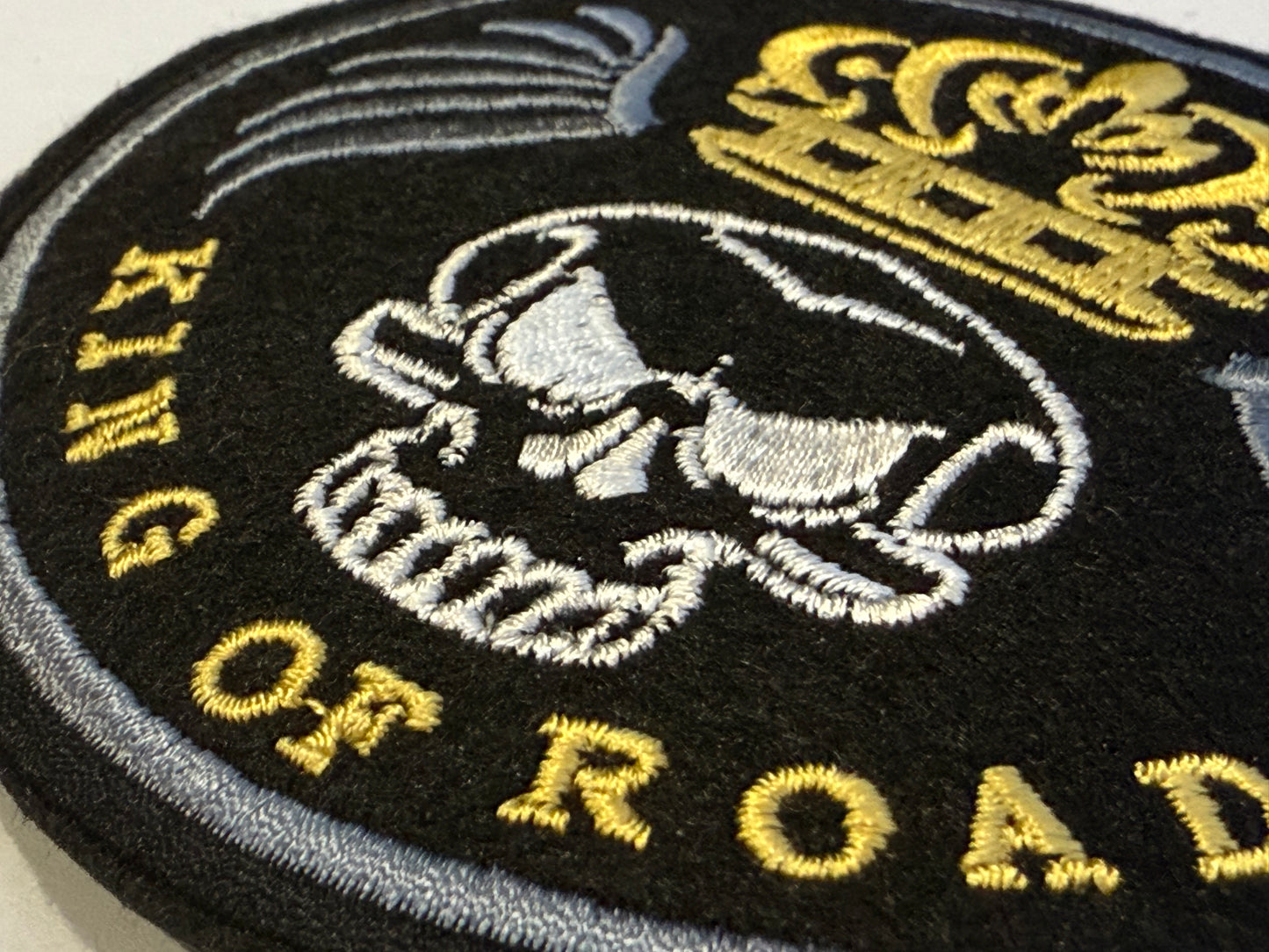 King Of Road - Iron On Patch